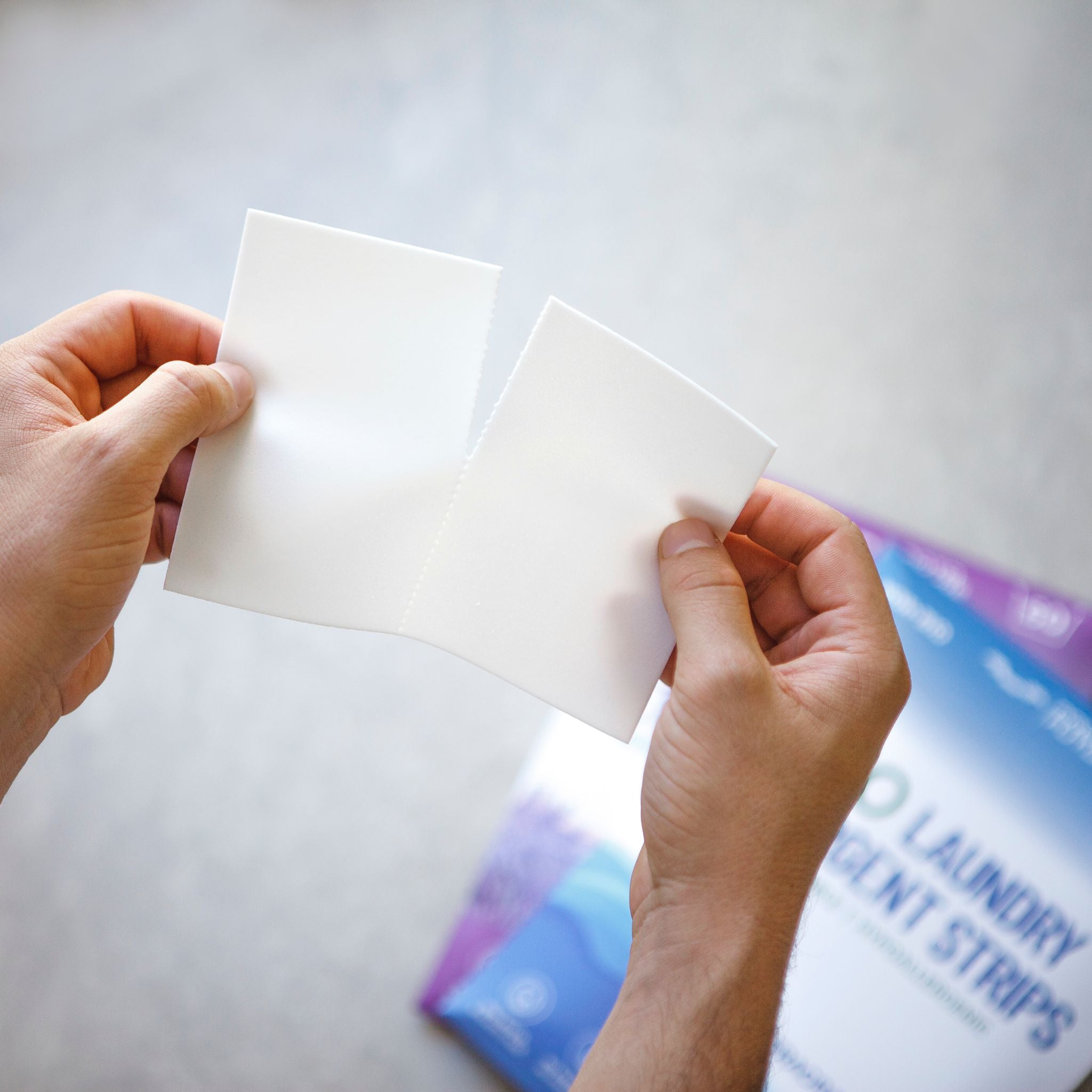 Fragrance Free Eco Laundry Detergent Strips